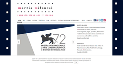 Desktop Screenshot of marziamilanesi.eu